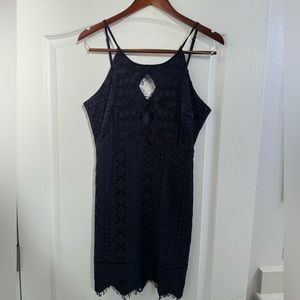 Women’s cocktail dress- Storia- size L- navy blue